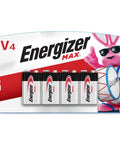 Beast Mode Nine Volt Alkaline Batteries Four Pack built tough for smoke detectors and heavy duty toys.