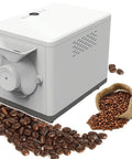 Level Up Your Daily Grind With This Tabletop Electric Nut Roaster And Nonstick Coffee Bean Drum Machine with roasted coffee beans.