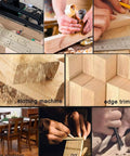 Badass Grip Aluminum Router Table Insert Plate With Double Scale Alignment Multi Position Woodworking Flip Board in use.