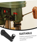 Woodworking Handle Nylon Crank Accessory Easy Install for Smooth Operation and High Efficiency Durable Wear Resistant Round Hole Design used on drill machine