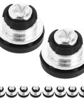 Mini PC Screw Set 10 Pieces Shockproof Mounting Screws M3 8x8.7mm for hard drives, laptops, electronics repair, easy install
