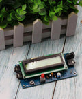 Ham Radio Essential CW Decoder Morse Code Reader And Translator with LCD Display and plug and play setup on wooden surface