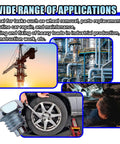 Wide range of applications for Beefed Up Car Floor Jack Handle Bolts Set in construction and maintenance tasks.