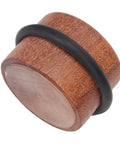 Solid Wood Cylindrical Door Stopper With Rubber Ring Heavy Duty Floor Protector For Home Office Non Slip Base Easy Install Works On Carpet Wood Tile Stone Concrete Gap Shield
