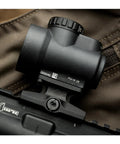 Dot Mount For Trijicon MRO Lower One Third 39mm Black, Built From 7075-T6 Aluminum, Co Witness Ready on Picatinny Rails