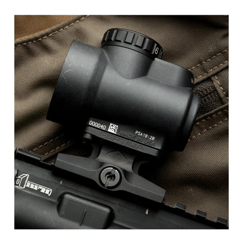 Dot Mount For Trijicon MRO Lower One Third 39mm Black, Built From 7075-T6 Aluminum, Co Witness Ready on Picatinny Rails