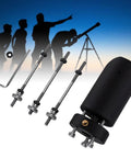 Newtonian Reflector Telescope Mount With ABS Iron Rod Holder for 35mm Mirror and 160mm Tube with stargazing silhouette.
