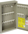 Sturdy Thirty Key Wall Mounted Locker With One Thousand Plus Combinations, Sixteen Gauge Steel Lock Box In Clay Finish
