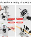 Handy Mini Vise Table Top Clamp For DIY Projects, Portable Jewelry Bench Vise holding objects for engraving, polishing, coloring, cutting.