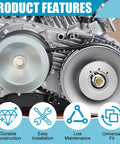 30 Series Torque Converter Clutch For Go Karts With Three Quarter Inch Bore And Three Sixteenth Keyway Includes 203589 Drive