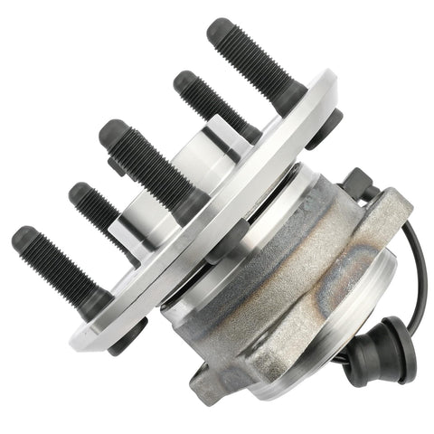 Rear Wheel Bearing And Hub Assembly Fits Chevy Equinox And GMC Terrain 2010 Through 2017 5 Lug With ABS Bolt On Drop In Replacement