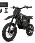 Powerful 4000W Electric Dirt Bike For Teens And Adults With 45 MPH Peak Speed, 40 Mile Range, Off Road Ready