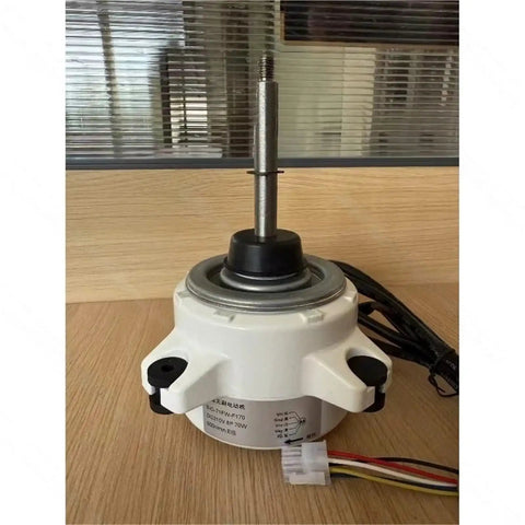 Heavy Duty 70W Brushless DC Motor for External AC Purification and Industrial DIY Projects, with visible white metal housing