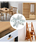 Beefy L Shaped Corner Brackets For Shelves Heavy Duty Metal Wall Mount Supports with office and workshop applications visible