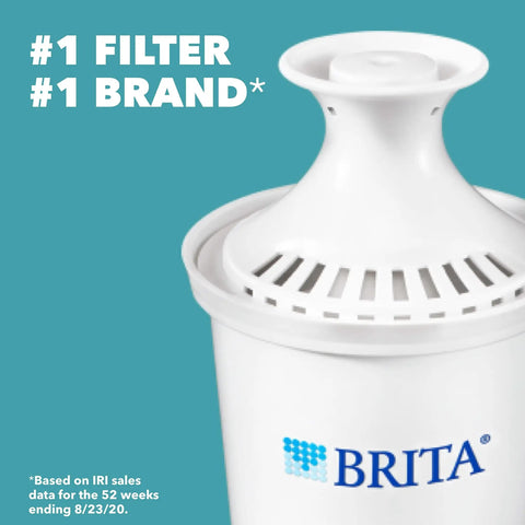 Slim 6 Cup BPA Free Water Pitcher With Filter For Tap Water Red, Lasts About Two Months, filter showcasing brand dominance