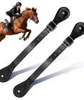 Genuine Leather Spur Straps 2 Pack For Men And Women Durable Premium Horse Riding Gear with Quick Release Aluminum Buckles