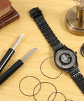Beefy Watch Repair Kit With O Ring Gaskets And Seals, Waterproof Oil, Pry Knife And Crescent Knife, Pro Grade Battery Replacement Tools