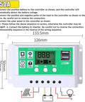 Weekend Warrior Solar Power Kit 6000W Inverter 100W Waterproof Panel 50 Amp Controller showing LCD display and ports.