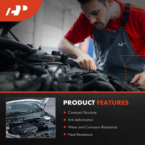 Mechanic working near engine showcasing Engine Harmonic Balancer Pulley Replacement Fits Jeep Grand Cherokee 2005 2010 OEM style