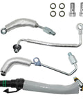 Turbo Oil Line Kit For GM 1.4L Turbo Engines Plug And Play Compatible With Cruze Sonic Trax And Buick Encore 2013 2021 set with hoses