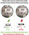 Diagram showing compatibility of Replacement Magnetic Charging Cord For Water Flosser WP 560 562 563 567 569 Not For WP 580 Series