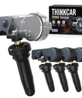 Heavy Duty TPMS Sensor Set 433MHz Tire Pressure Monitoring System Fits 2015 To 2020 GM Vehicles with sensors and packaging.