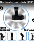 Go To Rechargeable Solar Camping Lantern With 6600mAh Battery And 4000 Lumens Output showing 360-degree rotating handle