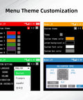 Menu theme customization on 16 Channel RC Transmitter And R16F Telemetry Receiver With Pro Grade Multi Protocol