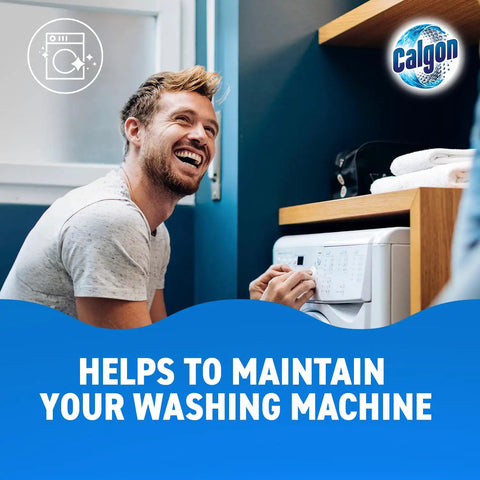 Straight Up Heavy Duty Washing Machine Cleaner And Water Softener Tablets That Melt Limescale in use to maintain washing machine.