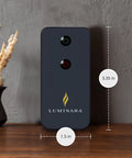 Remote Control For Real-Flame LED Flameless Candles With Real Flame Effect, Turn On And Off From Up To 15 Feet on table