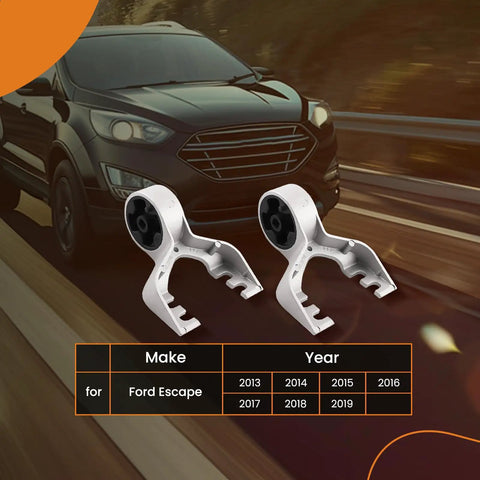 Heavy Duty 2 Pack Muffler Exhaust Hanger Bracket Kit Perfect For Ford Escape Models 2013 Through 2019 Replaces Cv6z5k291k