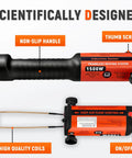 1500W Induction Bolt Removal Kit With Case, 25S Fast Heat Induction Tool And Bolt Buster, grip and coil details