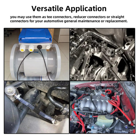 ZAVOOS 159-piece automotive vacuum connector kit, nylon tubing connectors in 32 sizes, heat resistant up to 240°C