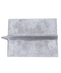 Top view of Heavy Duty Zinc Concrete Groover With DuraSoft Handle 6 By 4 And Three Eighths Inch Blade for smooth clean grooves.