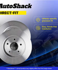 Front Brake Rotor Pair For Ford And Lincoln F-150 2010-2020 Expedition 2007-2021 Navigator 2007-2021 6-Lug 13.78 Inch 350 MM