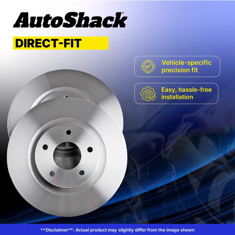 Front Brake Rotor Pair For Ford And Lincoln F-150 2010-2020 Expedition 2007-2021 Navigator 2007-2021 6-Lug 13.78 Inch 350 MM