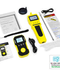 CO Detector With Built In Pump For Easy Air Sampling No Joke 0 To 1000 PPM Range USA NIST Calibrated USB Rechargeable