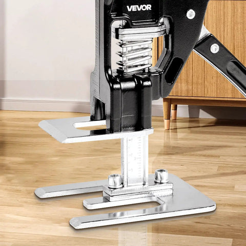 2 Pack Heavy Duty Steel Labor Saving Arm Jacks, 265 Lb Rated Lifts 6.5 Inches Flat, Magnetic Level And Quick Swap Adjustments For No Sweat Furniture Moves And Tiny Space Wins