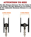 Garage Ready Brake Piston Caliper Press Tool featuring heavy duty ratchet wrench, adjustable distance measurement graphic.