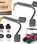 Battle Tested Adc Motor Brush Kit Keeps Your Golf Cart Rolling Smooth And Delivering Raw Torque For Ezgo Txt And Club Car Electric Cruisers From Nineteen Ninety Seven Through Two Thousand Nine featuring wires and carbon brushes.
