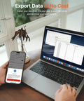 WiFi Thermometer Hygrometer With LCD Display, Three Sensors And Base Station, 2.4 GHz Compatible, Real Time Temperature And Humidity Monitoring, Smart App Alerts And Local Alarm Notifications, app data export on phone and laptop