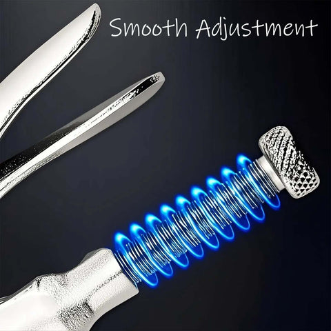 Smooth adjustment feature of Beefy 11 Inch Locking Pliers Spring Loaded Action Anti Rust One Handed Operation Heavy Duty Vise Grips.