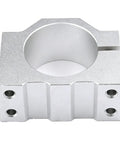 Solid Aluminum CNC Spindle Mount Bracket With Dead On Split Clamping Grip Offering A No Sweat Quick Release Swap Between 48mm And 52mm Bores.