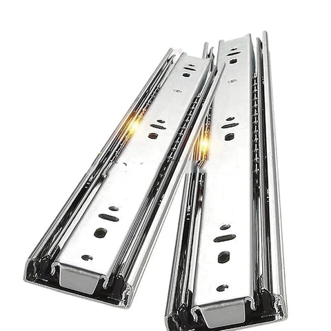 Heavy Duty Full Extension Drawer Slides Side Mount 12 to 40 Inch Adjustable Glides With Detachable Quick Release Latches