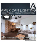 Interior with Advantage Select 5 To 6 Inch LED Recessed Downlights Kit 120V Dimmable 2700K To 5000K CCT 900 Lumens Bronze Finish