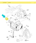 Two Pack Heavy Duty Motor Mount Vibration Dampener Engine Snubber For Club Car Ds Gas Precedent And Tempo Golf Carts, detailed diagram showing installation.