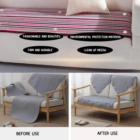 Top Notch Upholstery Tacks And Twist Pins With Clear Heads Heavy Duty Rust Resistant Furniture Hardware Quick Fix Diy Crafts Rock Solid Hold Straight Up Durable 40 Piece Set on sofa before and after use.