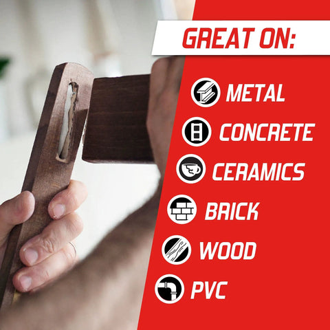 Epoxy Repair Putty For Quick Fixes Handy Two Part Moldable Adhesive used on various materials like metal and wood.