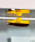 Mini RC Submarine Toy With Remote Control For Water Tank Play Dive Underwater Surface And Float Built In Battery USB Charger 15 Minute Run Time 15 X 6 Size Yellow Kids Birthday Gift floating in tank