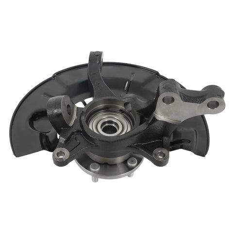Front view of Front Steering Knuckle and Wheel Hub Bearing Replacement Kit for Toyota Camry 2007 2008 2009 Includes 686258 686259